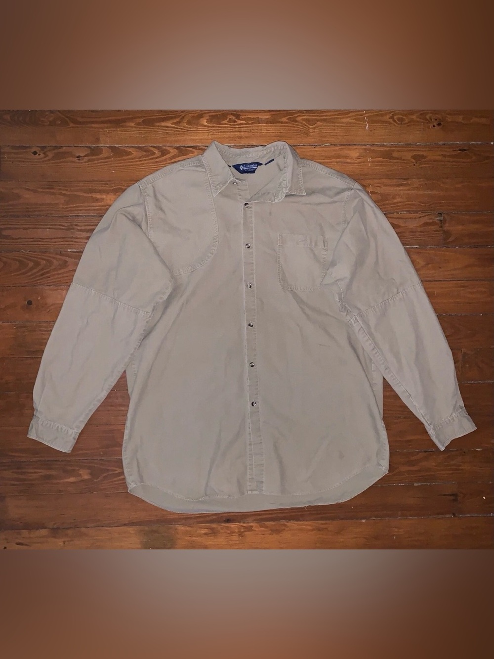 Columbia Shirt Mens Extra Large Hunting Shooting Right hand Padded Radial Sleeve